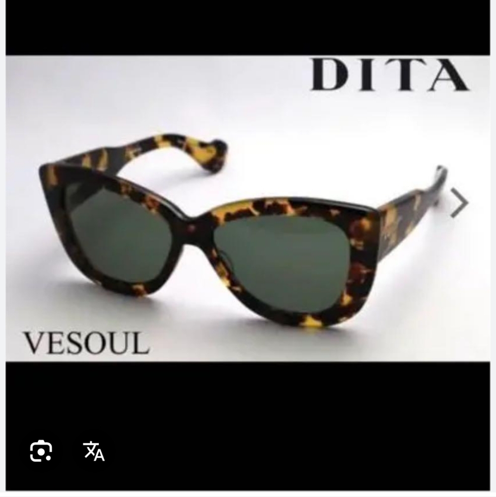 DITA Vesoul Tortoise Sunglasses